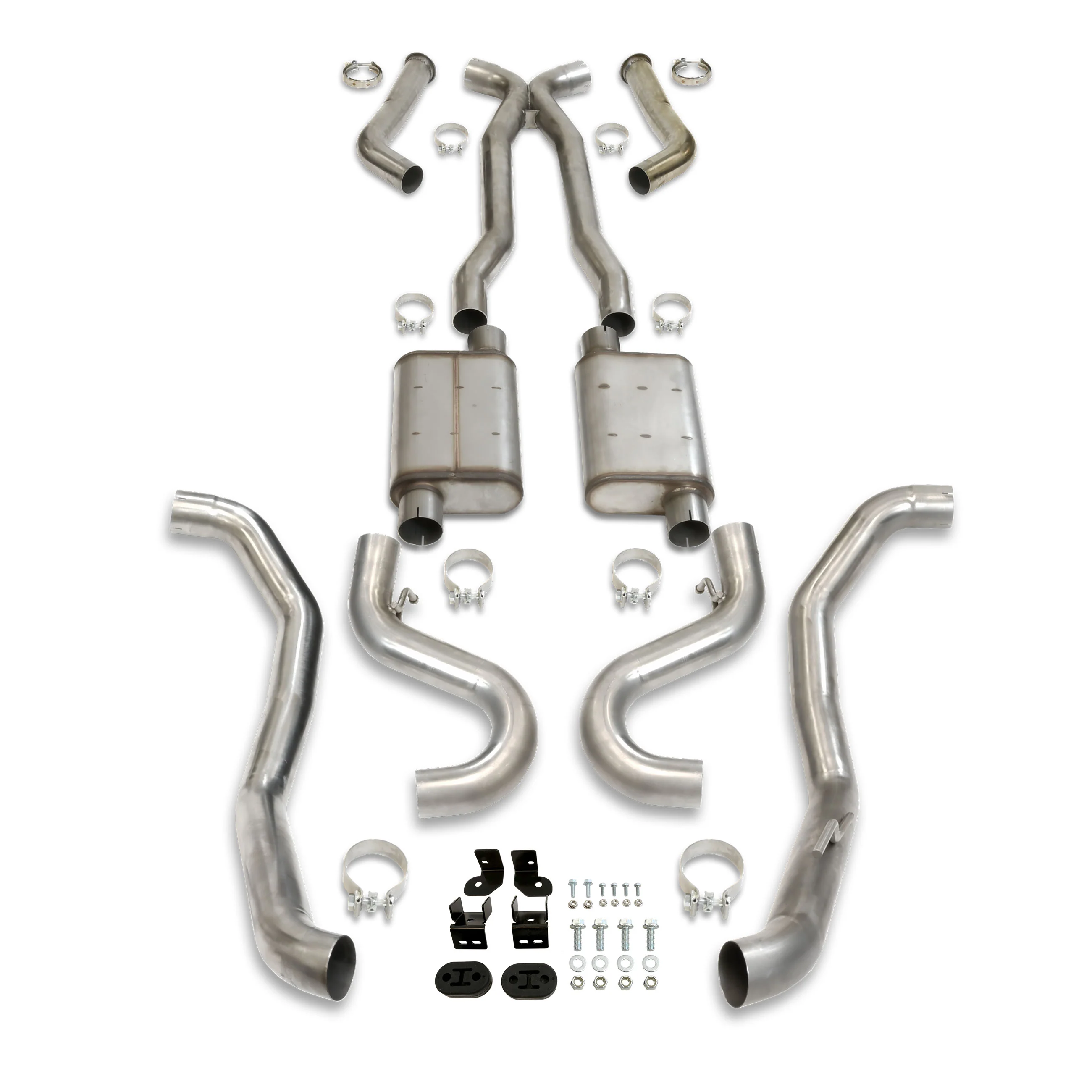 1964-72 Chevy Chevelle LS Engine Swap Exhaust System - Image 5