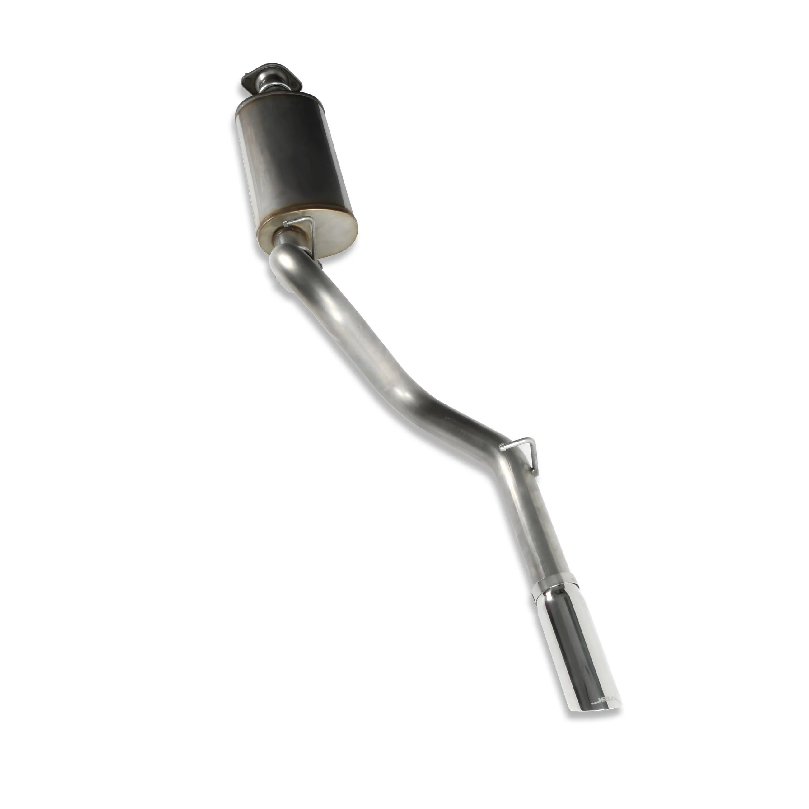 2000-06 Jeep Wrangler TJ 2.5" Stainless Steel Exhaust System - Image 3