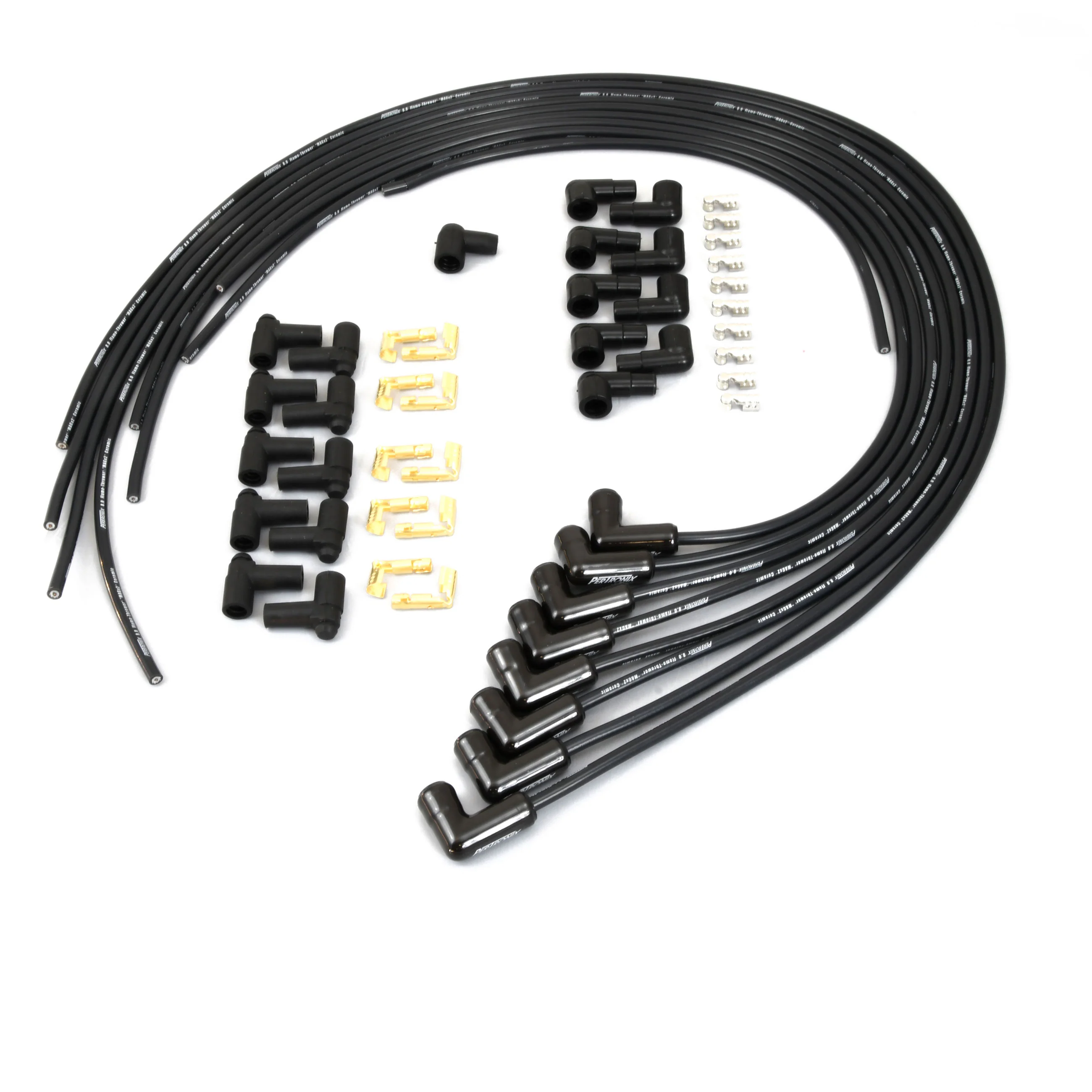 PerTronix 828290HT Flame Thrower Spark Plug Wires Black Ceramic Boot 8 cyl - Image 5