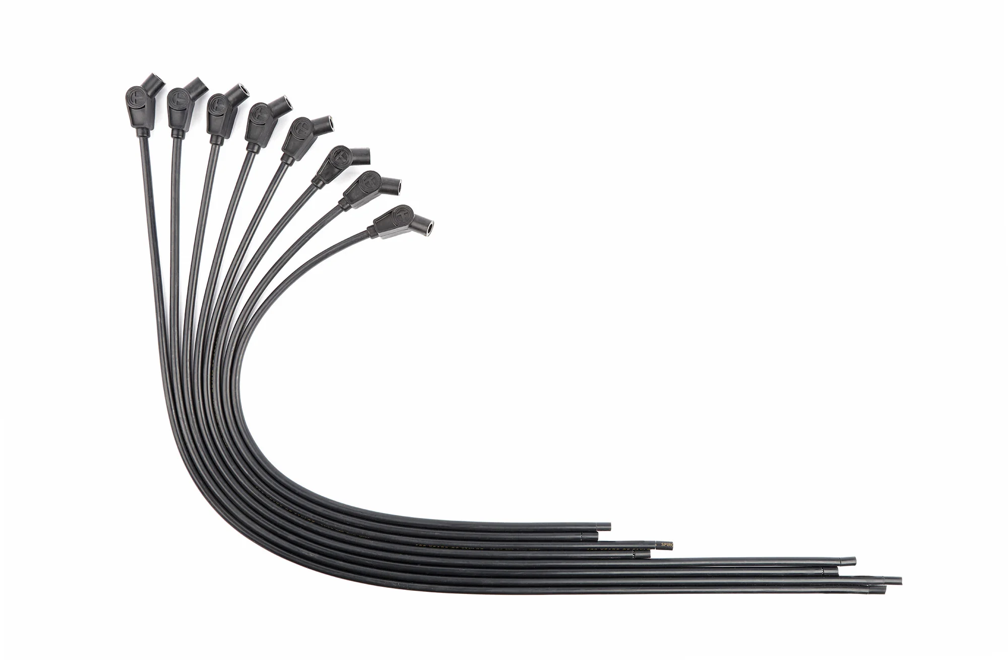 Taylor Cable 73053-YR100 8mm Spiro-Pro univ 8 cyl 135 Black/Gold 100 Years - Image 3